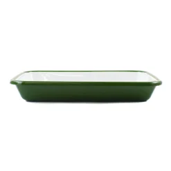 Outlet Green Marble Enamel Roasting & Serving Dish, 26cm Baking Supplies & Equipment