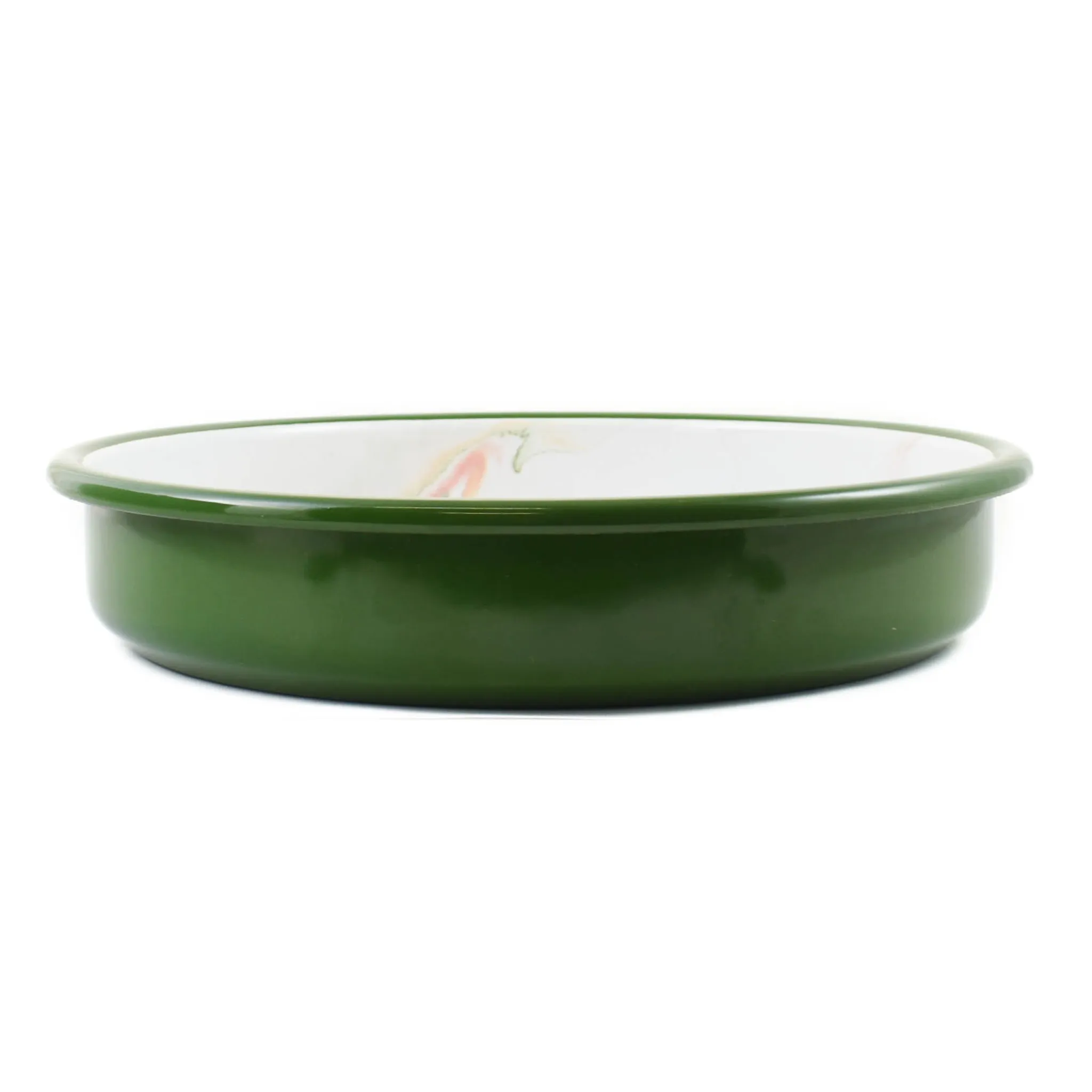 Hot Green Marble Enamel Round Roasting & Serving Dish, 28cm Baking Supplies & Equipment