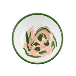 Online Green Marble Enamel Shallow Bowl Tableware Brands|Crockery & Dinnerware