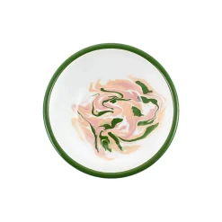 Online Green Marble Enamel Shallow Bowl Tableware Brands|Crockery & Dinnerware