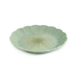 Discount Green Scalloped Japanese Small Plate, 16cm Japanese Ingredients|Plates