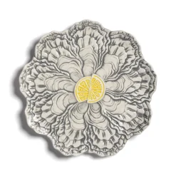 Sale Grey Oyster Serving Plate, 23cm Tableware Brands