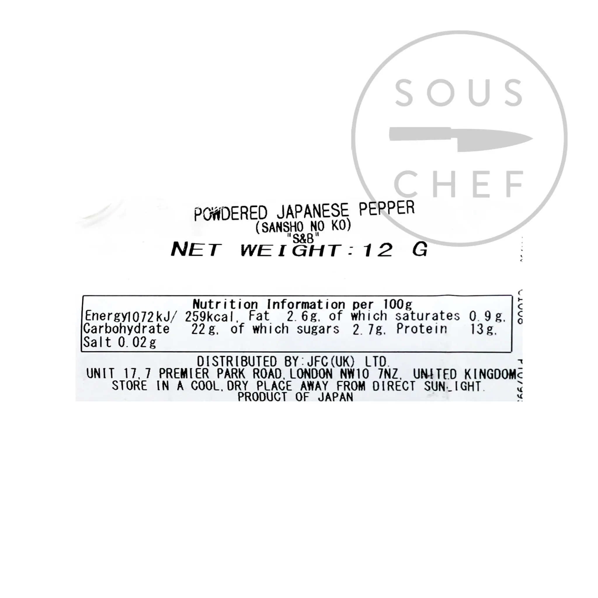 Online Ground Japanese Sansho Pepper, 8g Japanese Ingredients|Herbs & Spices