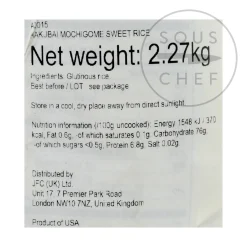 Best Mochigome Sweet Rice, 2.27kg Ingredients Brands|Japanese Ingredients