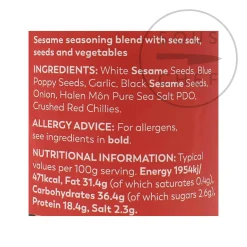 Online Halen Mon Popeth Seasoning (Everything Bagel!), 100g Made In The Uk|American Ingredients