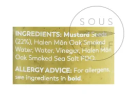 Best Halen Mon Smoky Dijon Mustard, 200g Ingredients Brands|Made In The Uk