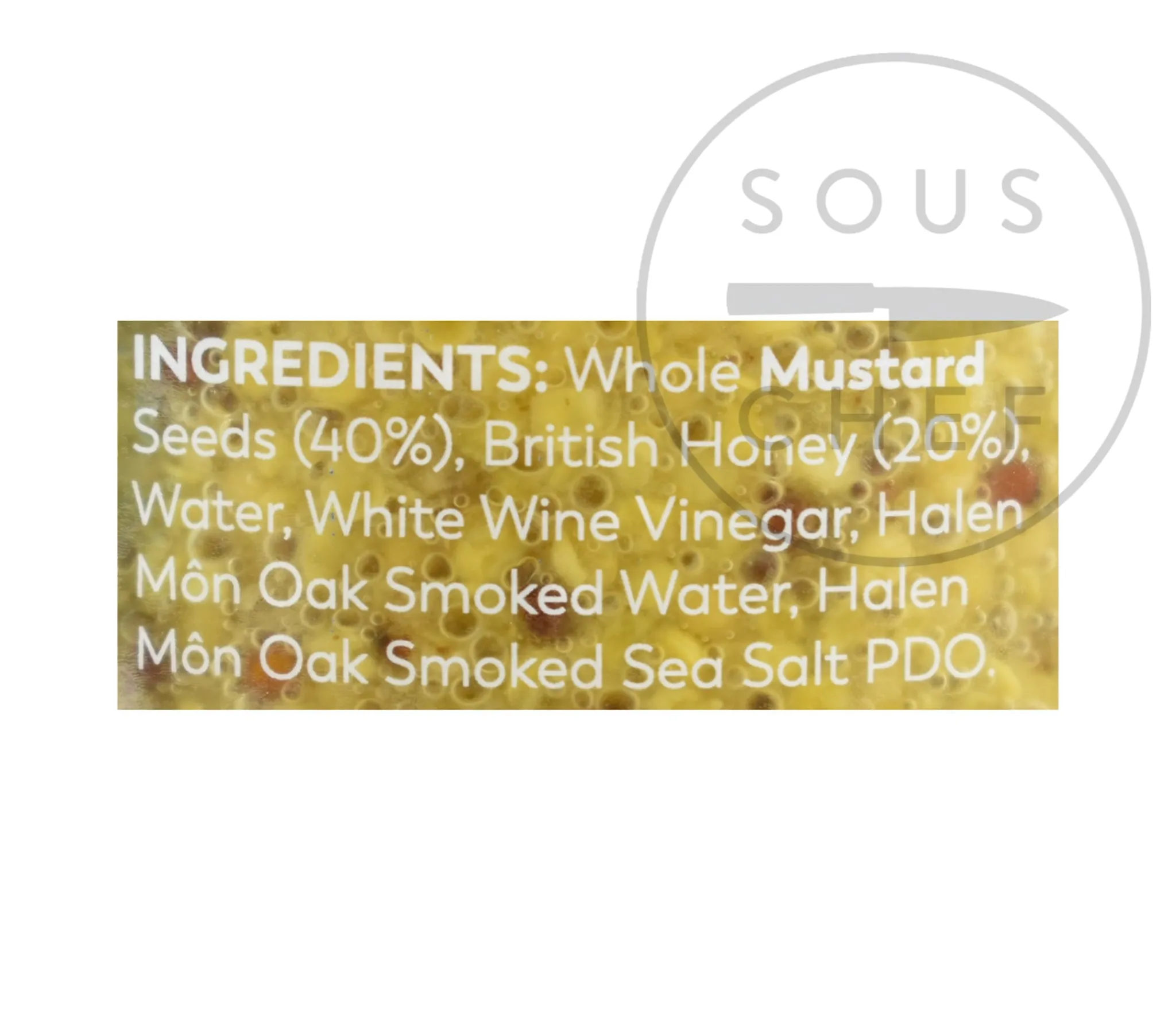 Hot Halen Mon Smoky Honey Mustard, 200g Ingredients Brands|Made In The Uk