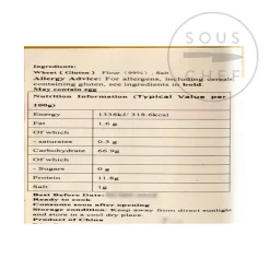 Outlet Handmade Noodle, 600g Ingredients Brands|Chinese Ingredients