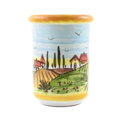 Outlet Hand Painted Italian Ceramic Utensil Jar Tableware Brands|Serveware