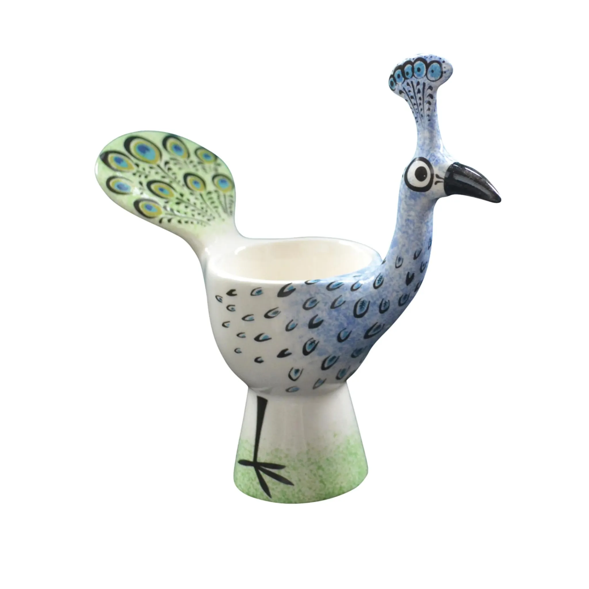 Hot Peacock Egg Cup, 14cm Tableware Brands