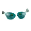 Outlet Set of 2 Blue Fish Salt & Pepper Shakers, 10cm Table Setting|Kitchen Tools & Utensils