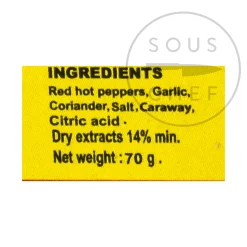 Discount Harissa Paste, 70g Middle Eastern Ingredients|African Ingredients
