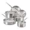Online ProBond Stainless Steel 6 Piece Cookware Set Pots & Pans