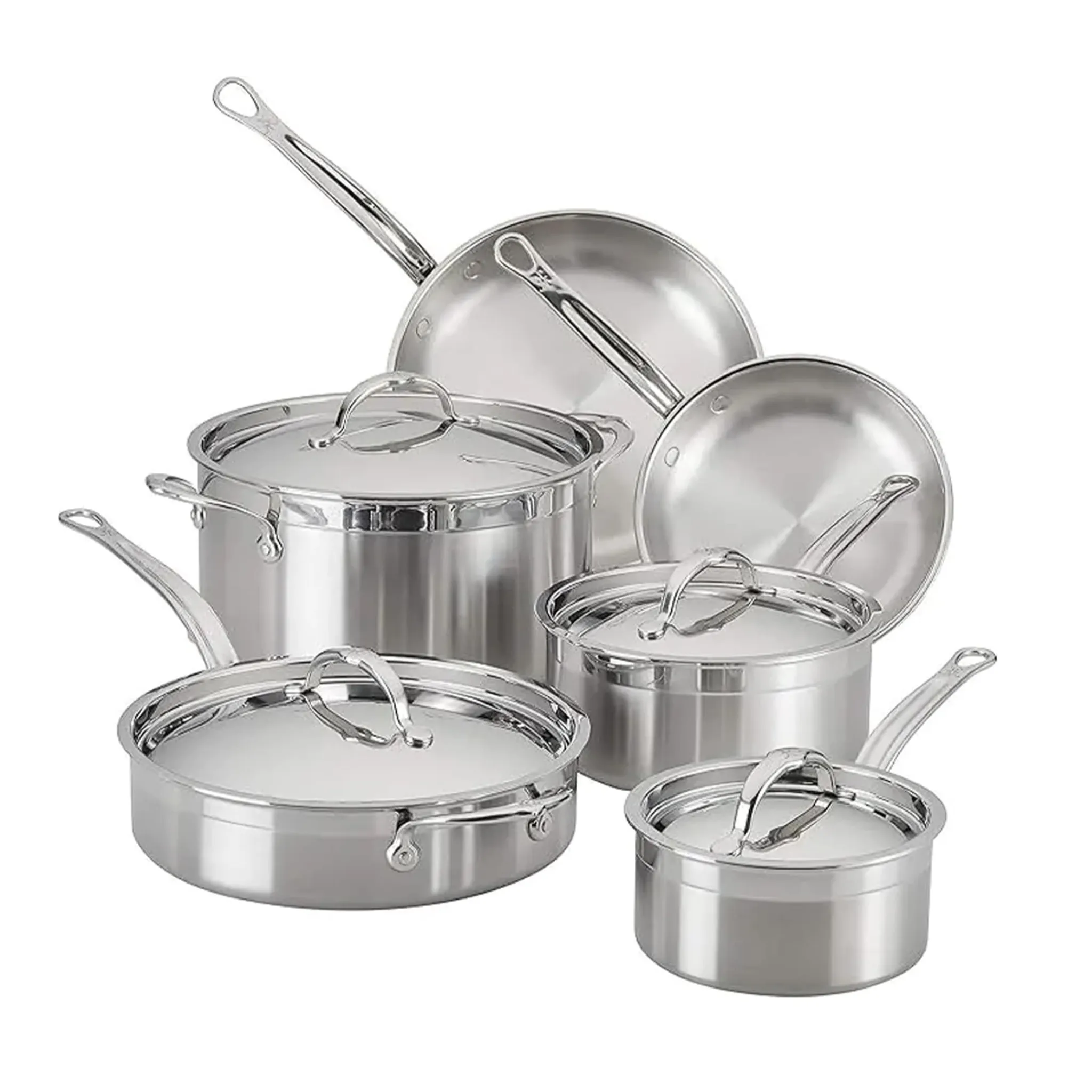 Online ProBond Stainless Steel 6 Piece Cookware Set Pots & Pans