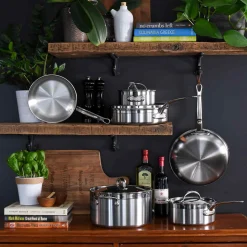Online ProBond Stainless Steel 6 Piece Cookware Set Pots & Pans