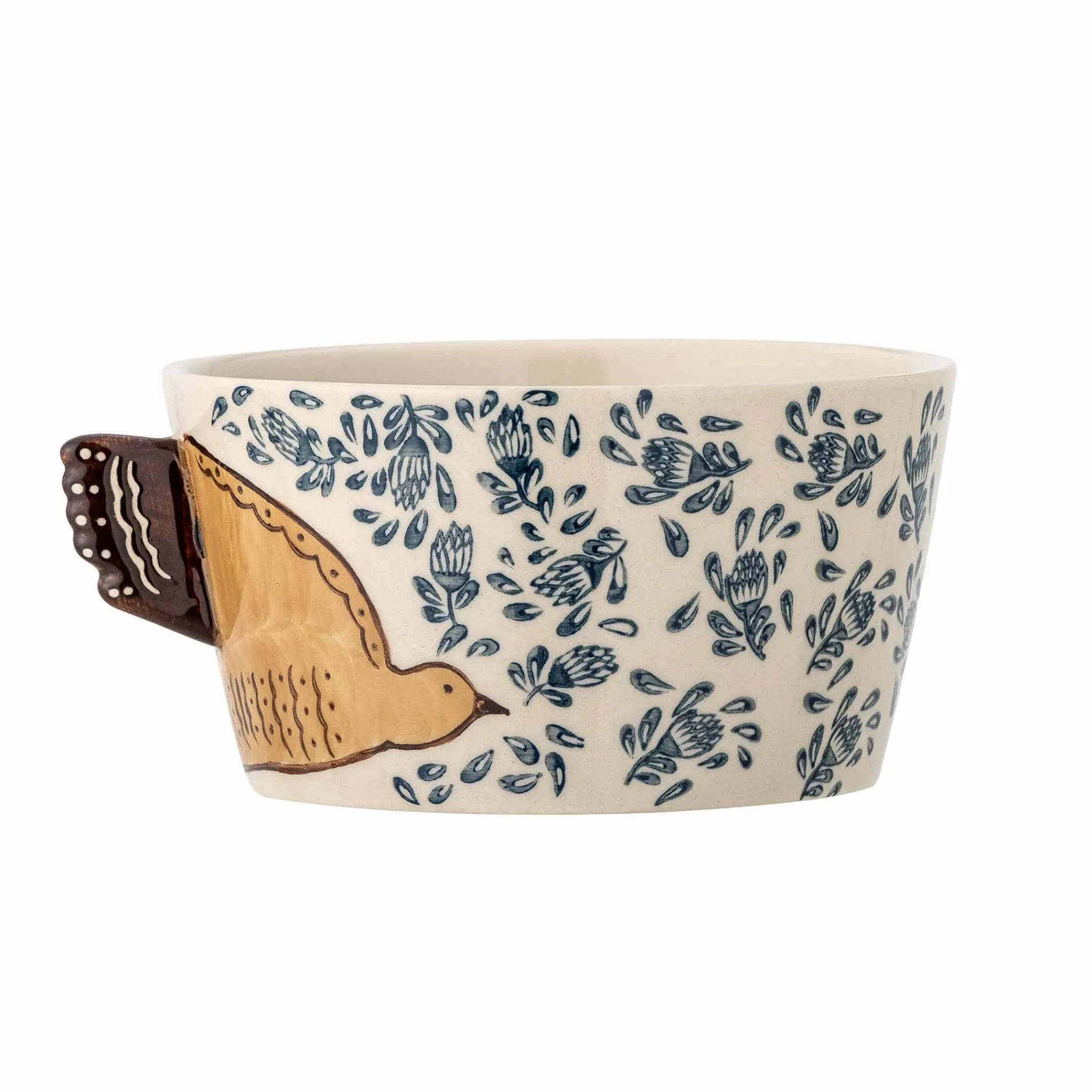 Discount Hezha White Bowl with Bird, 13cm Tableware Brands