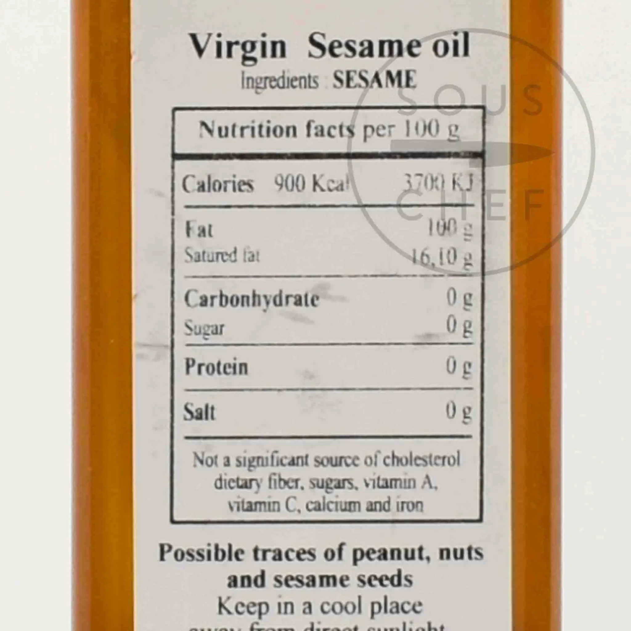 Clearance Virgin Toasted Sesame Oil, 250ml Ingredients Brands|Oil, Vinegar & Dressings
