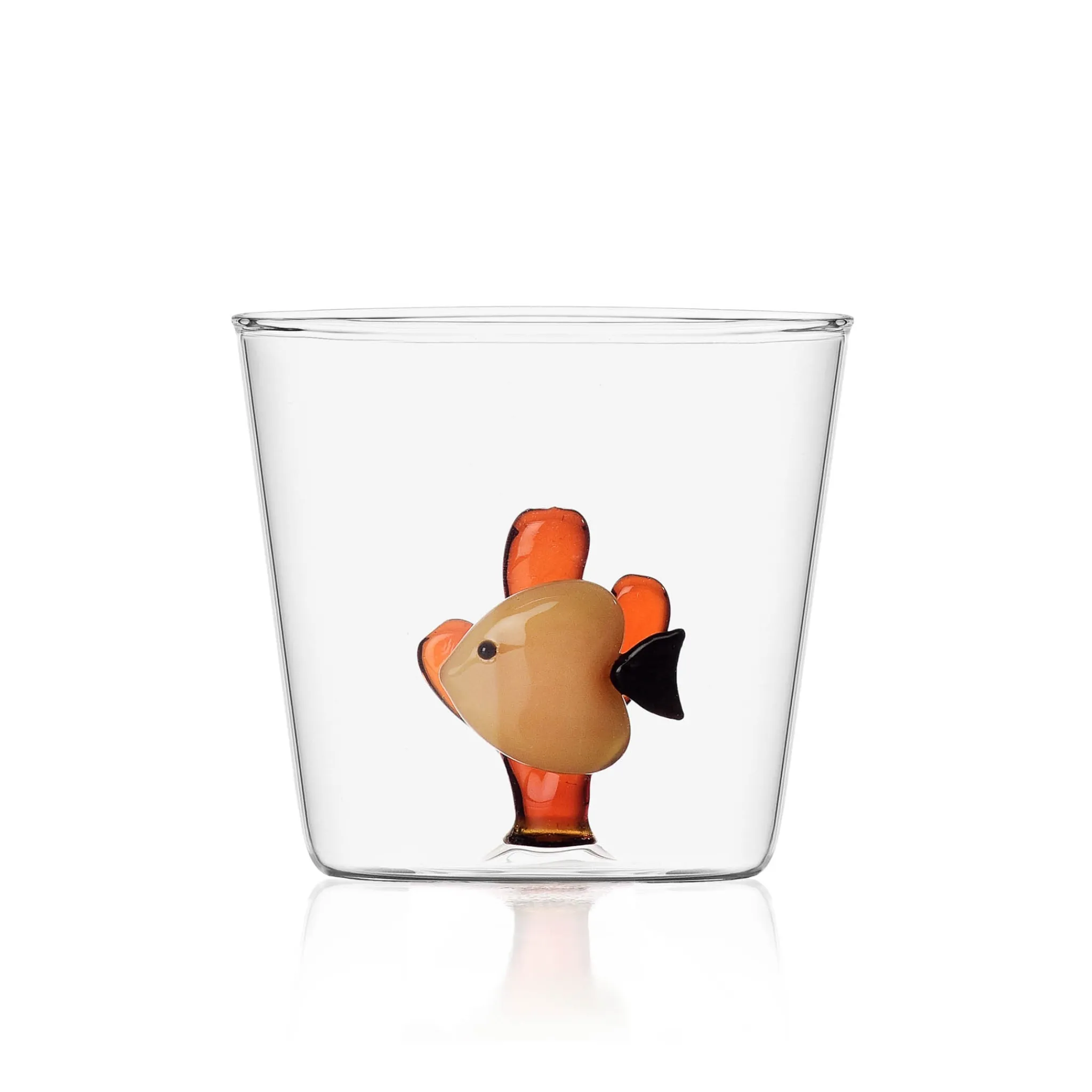 Hot Orange Fish with Coral Tumbler, 300ml Tableware Brands|Table Setting