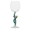 New Pink Fish and Seaweed Wine Glass, 350ml Tableware Brands|Drinking Glasses