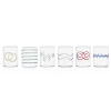 Set of 6 Assorted Water Tumblers, Assorted Colours Tableware Brands|Table Setting