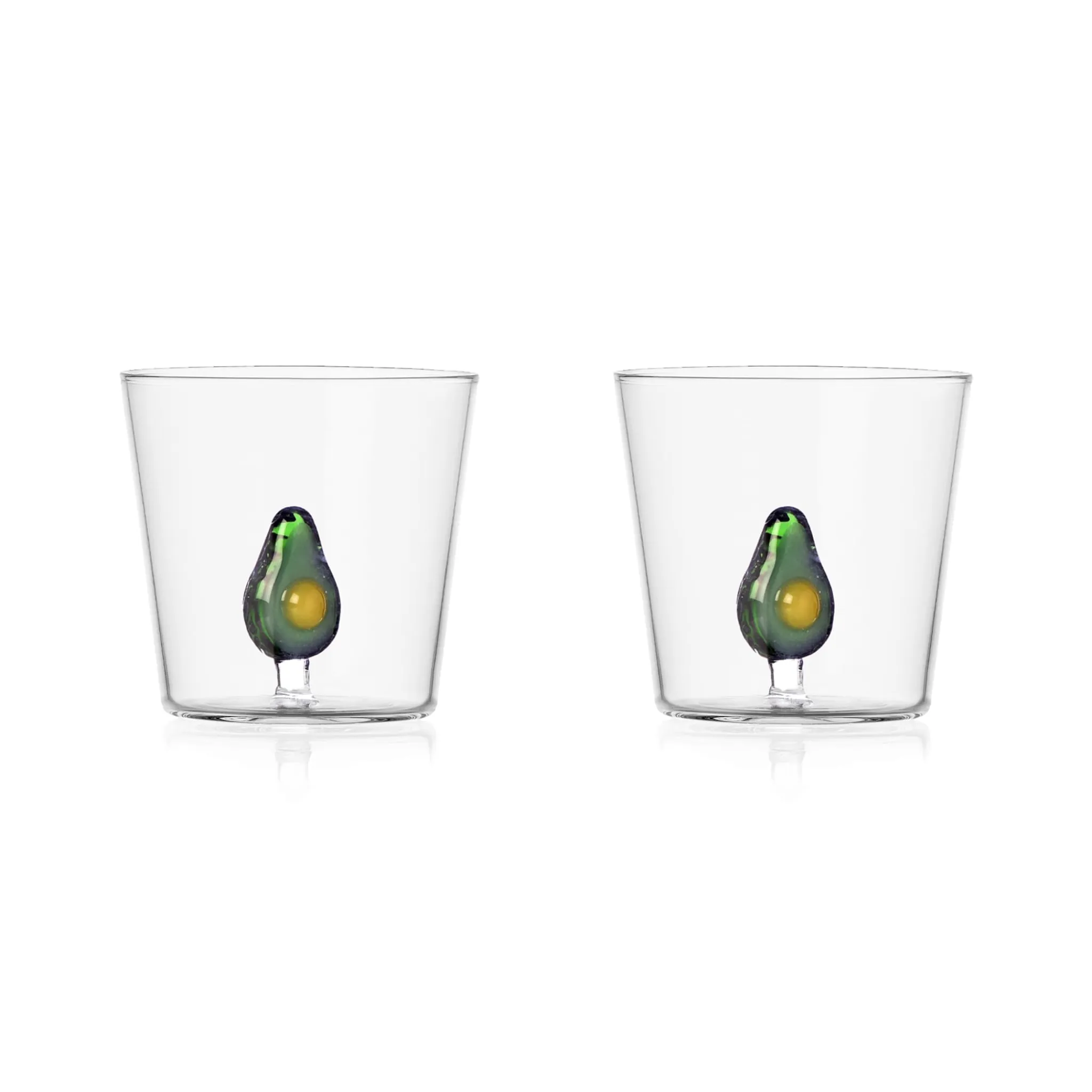 Discount Set of 2 Avocado Tumblers, 300ml Tableware Brands