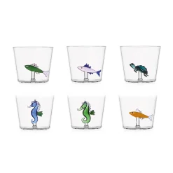 Hot Set of 6 Marine Garden Tumblers Tableware Brands
