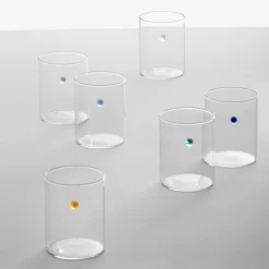Sale Set of 6 Water Tumblers Table Setting|Drinking Glasses