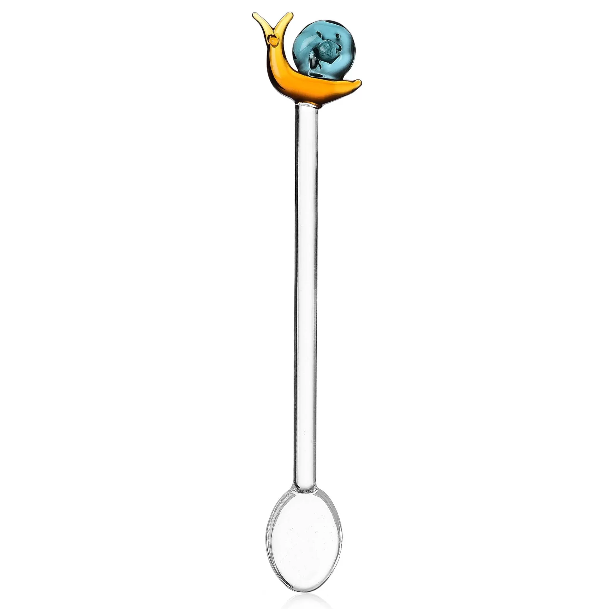 Best Snail and Frog Set of 2 Stirring Spoons, 15cm Tableware Brands|Cutlery