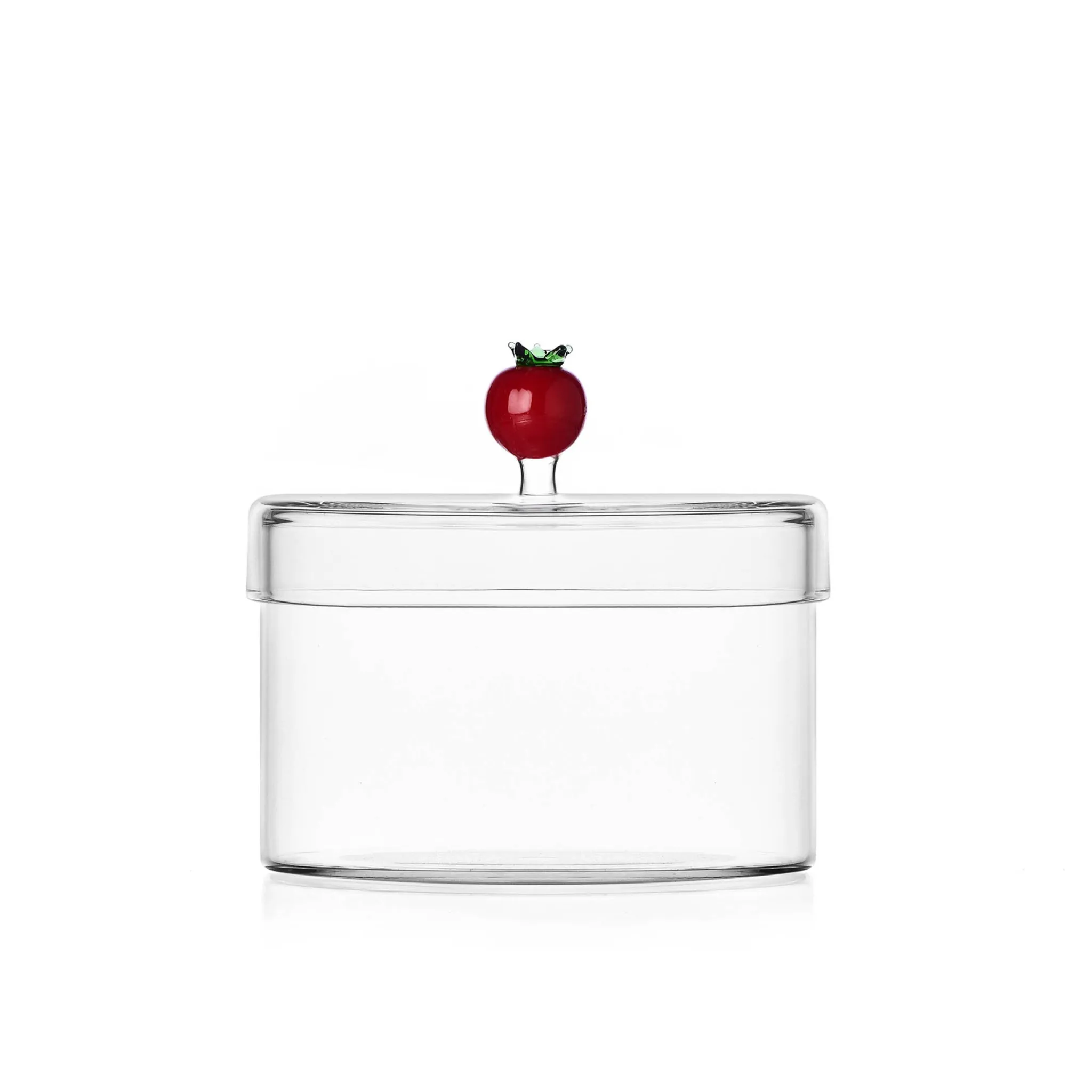 New Tomato Snack Jar with Lid, 12cm Tableware Brands