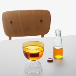 Tutu Amber Water Glass Tableware Brands|Table Setting