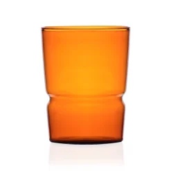 Water Tumbler - Amber Table Setting|Drinking Glasses