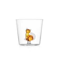 White Tail Sitting Cat Tumbler, 300ml Table Setting|Drinking Glasses