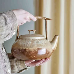 Hot Ikigai Brown Teapot Tableware Brands