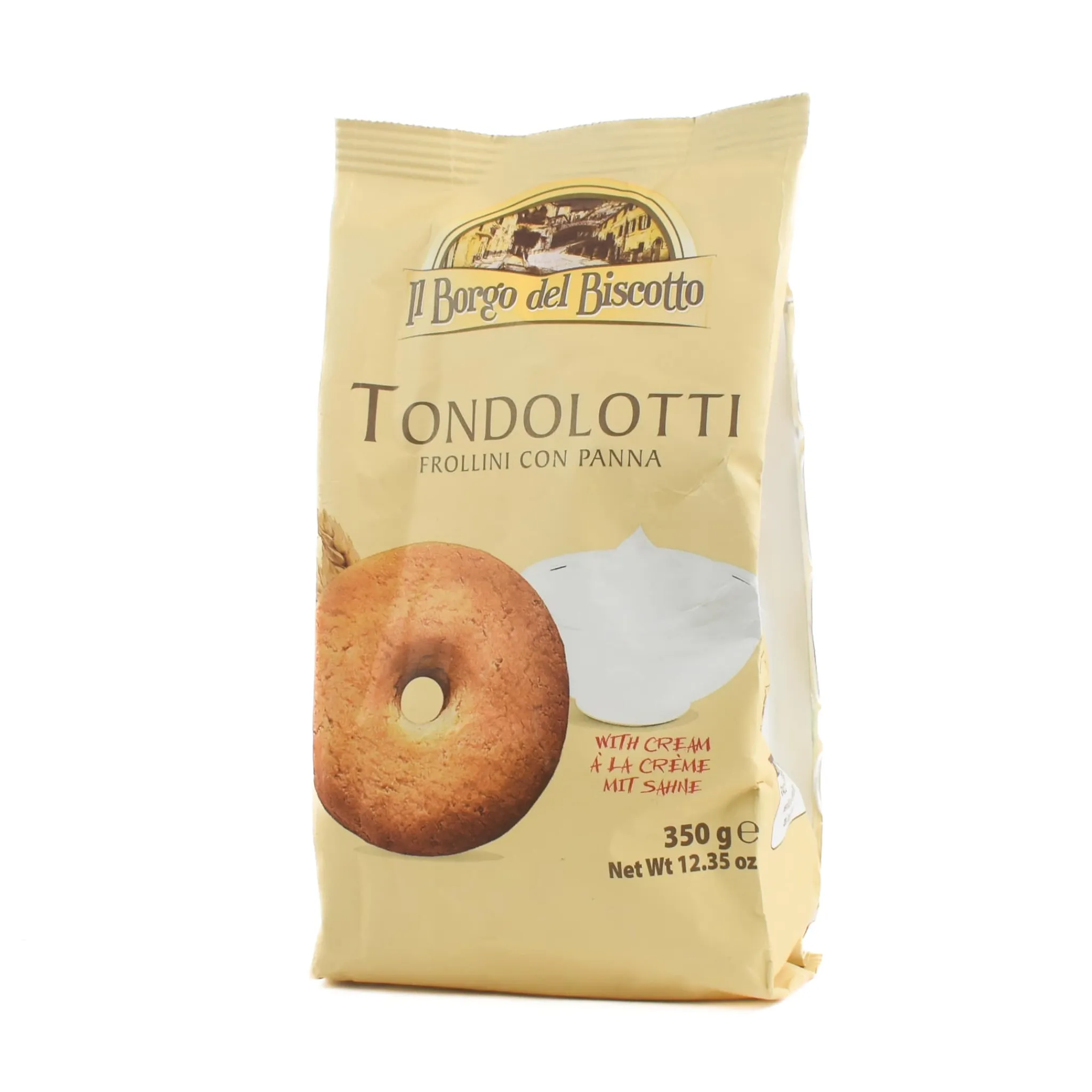 Outlet Il Borgo del Biscotto Shortbread Cream Biscuits, 350g Ingredients Brands|Cakes & Bakery