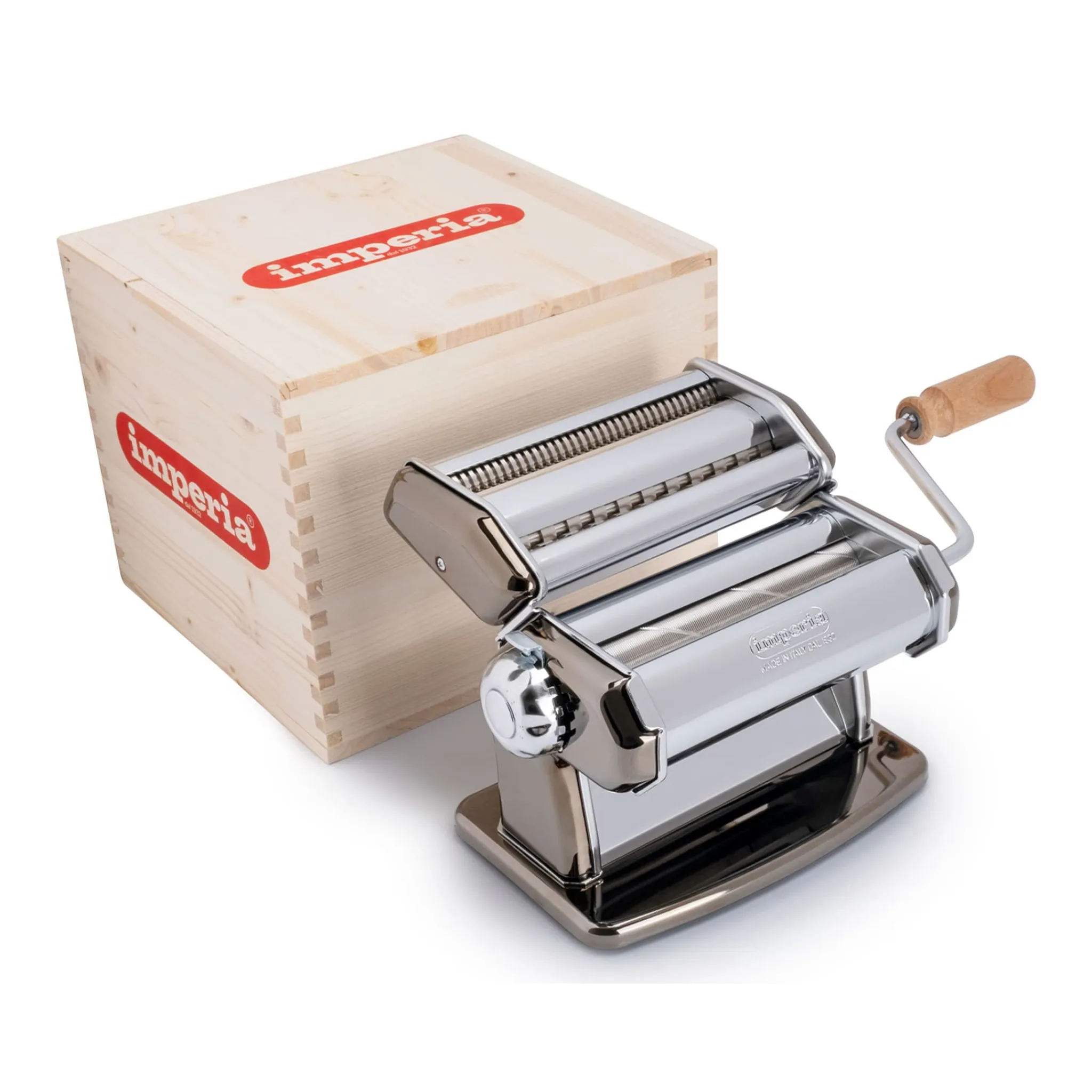 Best Imperia Black Gourmet Pasta Maker with Textured Rollers Italian Ingredients|Kitchen Tools & Utensils
