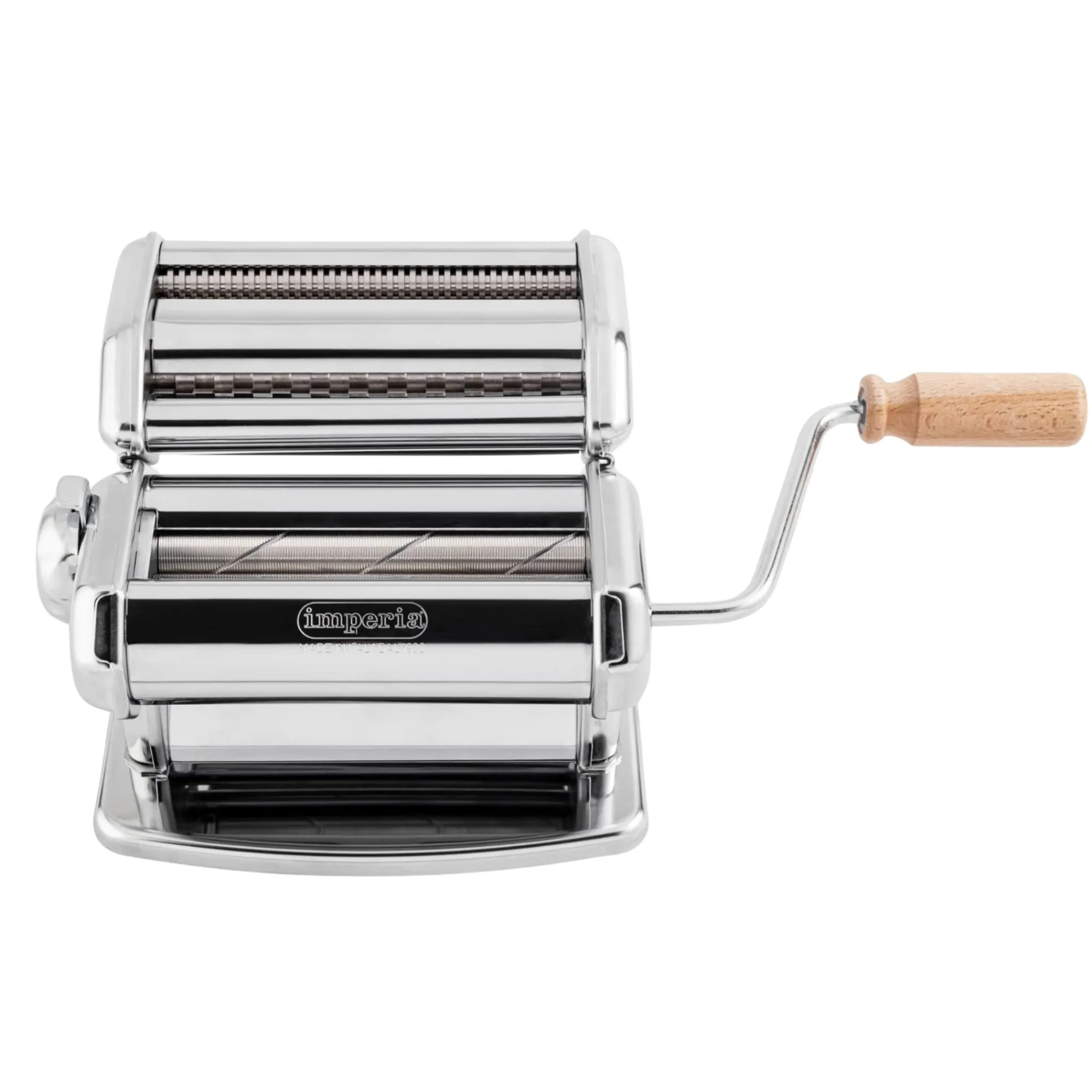 Outlet Imperia Chrome Gourmet Pasta Maker with Textured Rollers Italian Ingredients|Kitchen Tools & Utensils