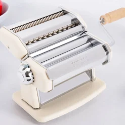 Discount Imperia Ivory Pasta Maker with Dust Bag & Hopper Italian Ingredients|Kitchen Tools & Utensils