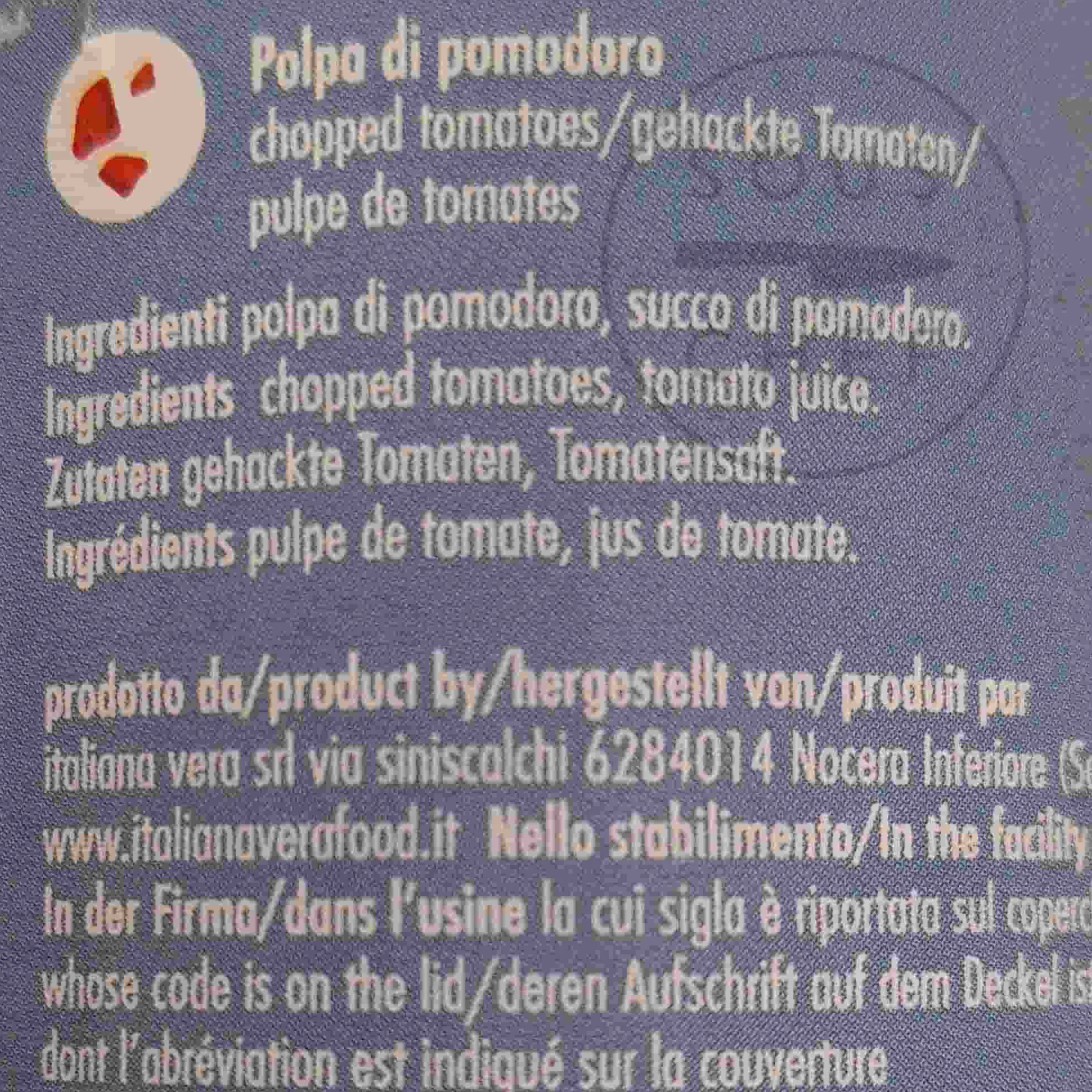 Online Chopped Tomatoes in Botanical Tin, 400g Ingredients Brands|Vegetables