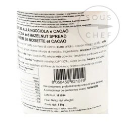 Clearance Italian Hazelnut Gianduja Paste, 1kg Ingredients Brands|Italian Ingredients