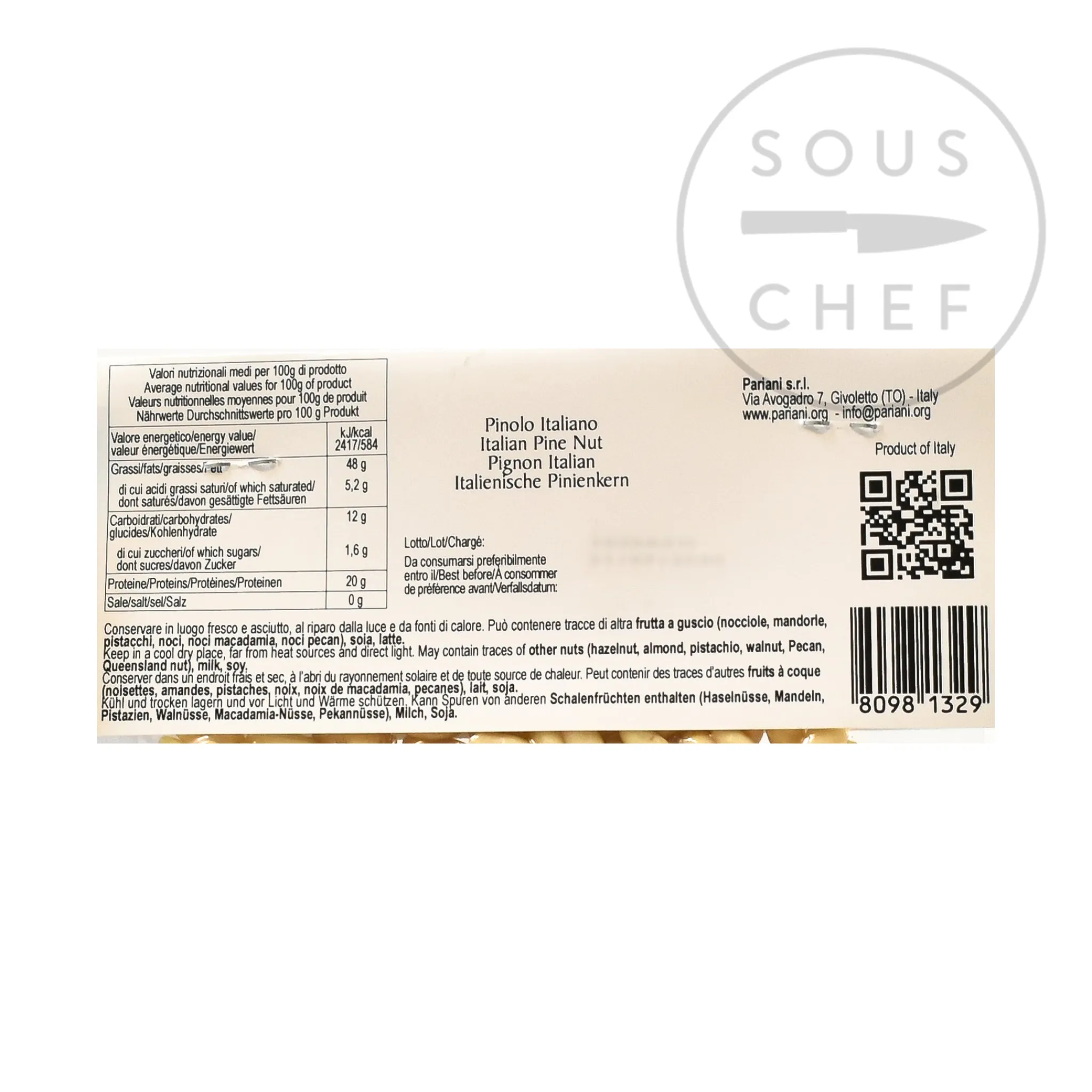Online Italian Pine Nuts, 70g Italian Ingredients|Baking Ingredients