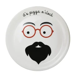 New It's Pizza O'Clock Pizza Plate, 31cm Tableware Brands|Italian Ingredients