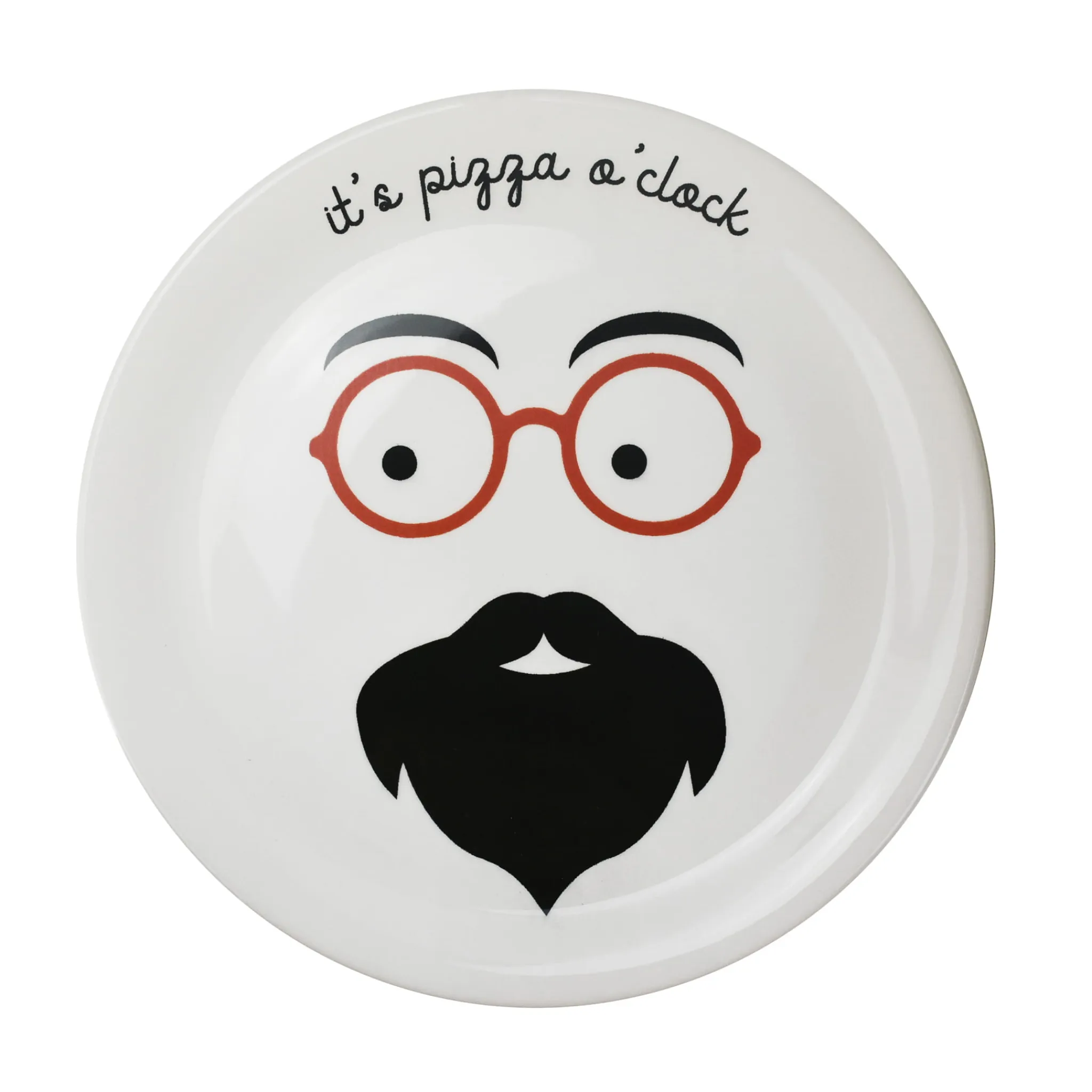 New It's Pizza O'Clock Pizza Plate, 31cm Tableware Brands|Italian Ingredients
