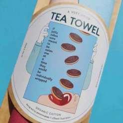 New Jaffa Cakes Tea Towel Kitchen Textiles & Clothing