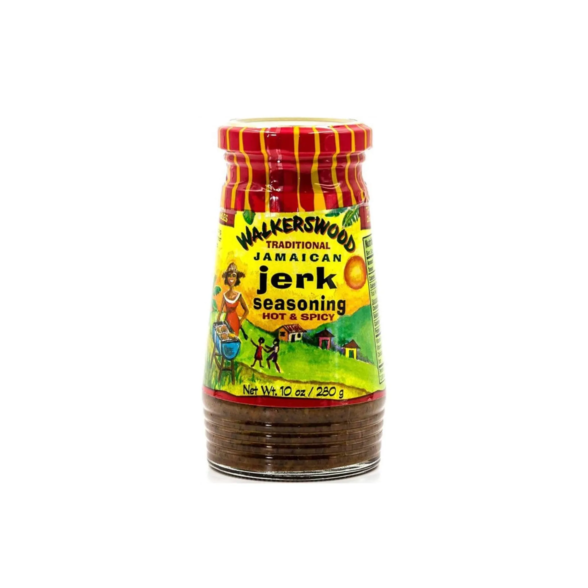 Hot Jamaican Jerk Seasoning, 280g Ingredients Brands|Caribbean Ingredients