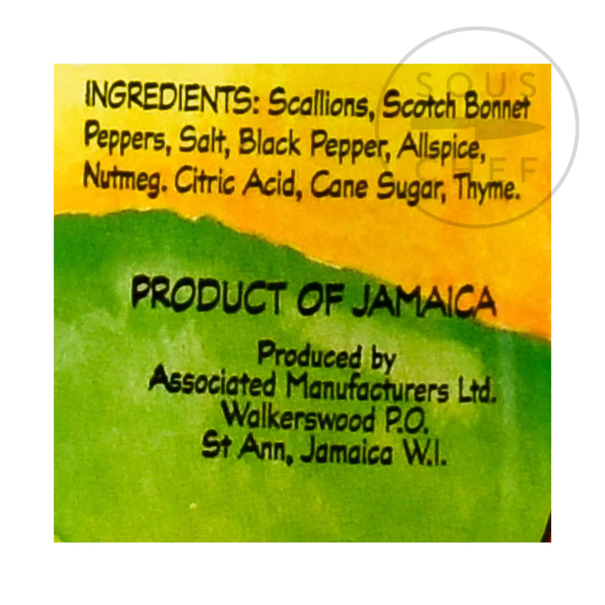 Hot Jamaican Jerk Seasoning, 280g Ingredients Brands|Caribbean Ingredients