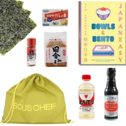 Hot Japan Easy Bowls & Bento Cookbook & Ingredients Set Ingredients Brands|Japanese Ingredients