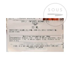Sale Japanese Chilli Oil, 33ml Japanese Ingredients|Sauces & Condiments