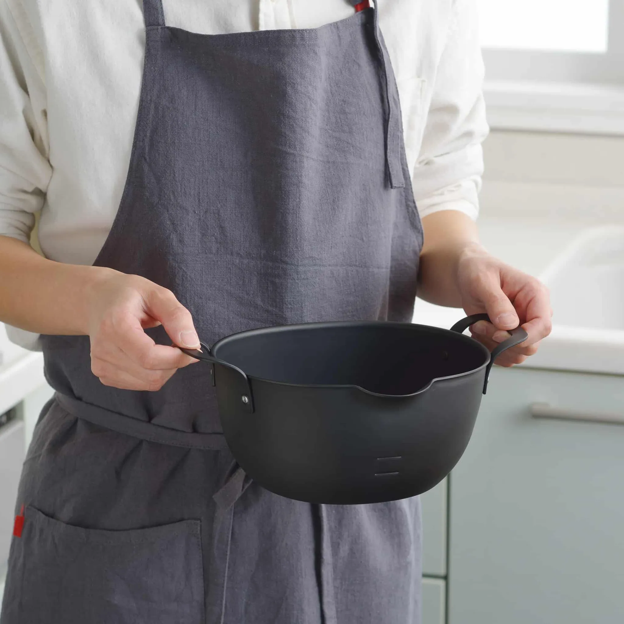 Best Japanese Iron Tempura Deep Frying Pot, 22cm Japanese Ingredients|Pots & Pans
