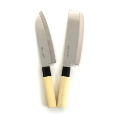 Hot Japanese Knife Duo - Santoku & Nakiri Japanese Ingredients|Kitchen Knives