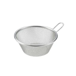 New Japanese Stainless Steel Deep Strainer for Prep Bowl, 13cm Japanese Ingredients|Kitchen Tools & Utensils